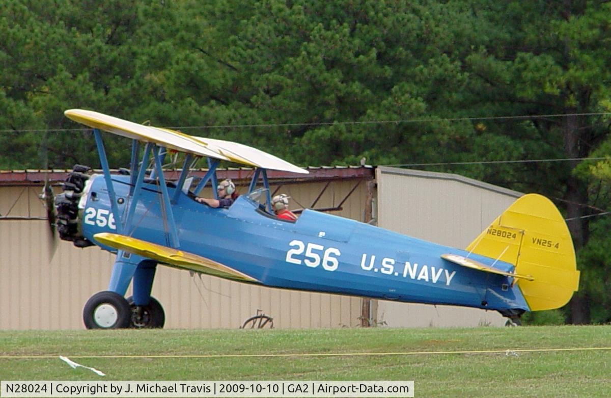 N28024, 1945 Boeing A75N1(PT17) C/N 75-2799, N28024 at GA2