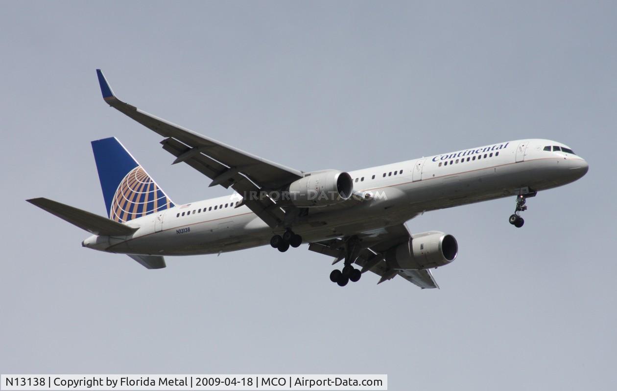 N13138, 1999 Boeing 757-224 C/N 30351, Continental 757-200