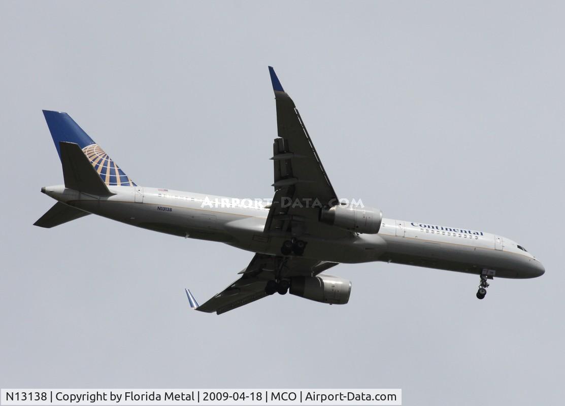 N13138, 1999 Boeing 757-224 C/N 30351, Continental 757-200
