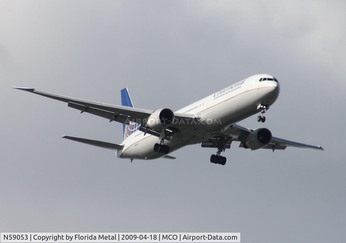 N59053, 2000 Boeing 767-424/ER C/N 29448, Continental 767-400