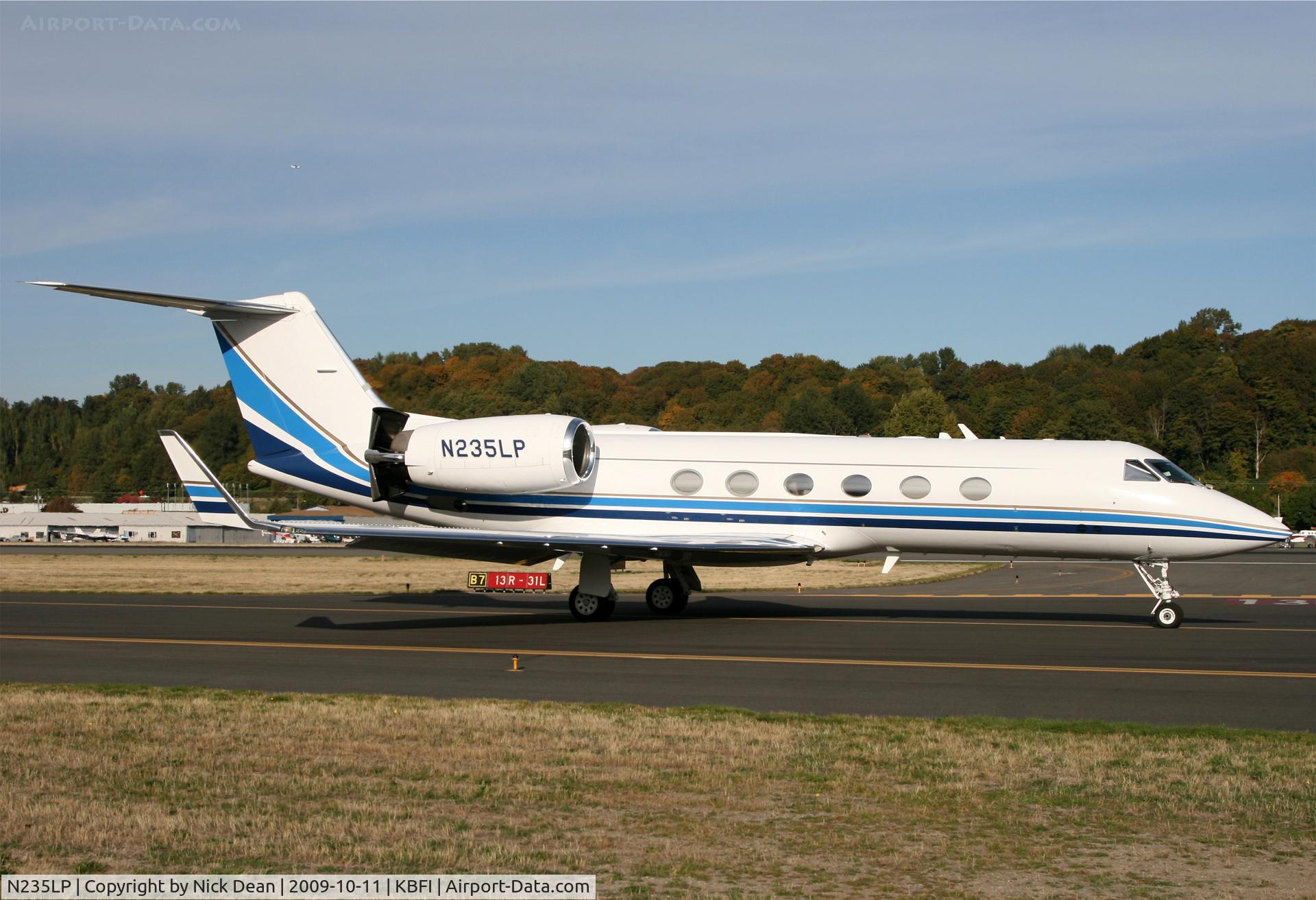 N235LP, 1997 Gulfstream Aerospace G-IV C/N 1336, KBFI