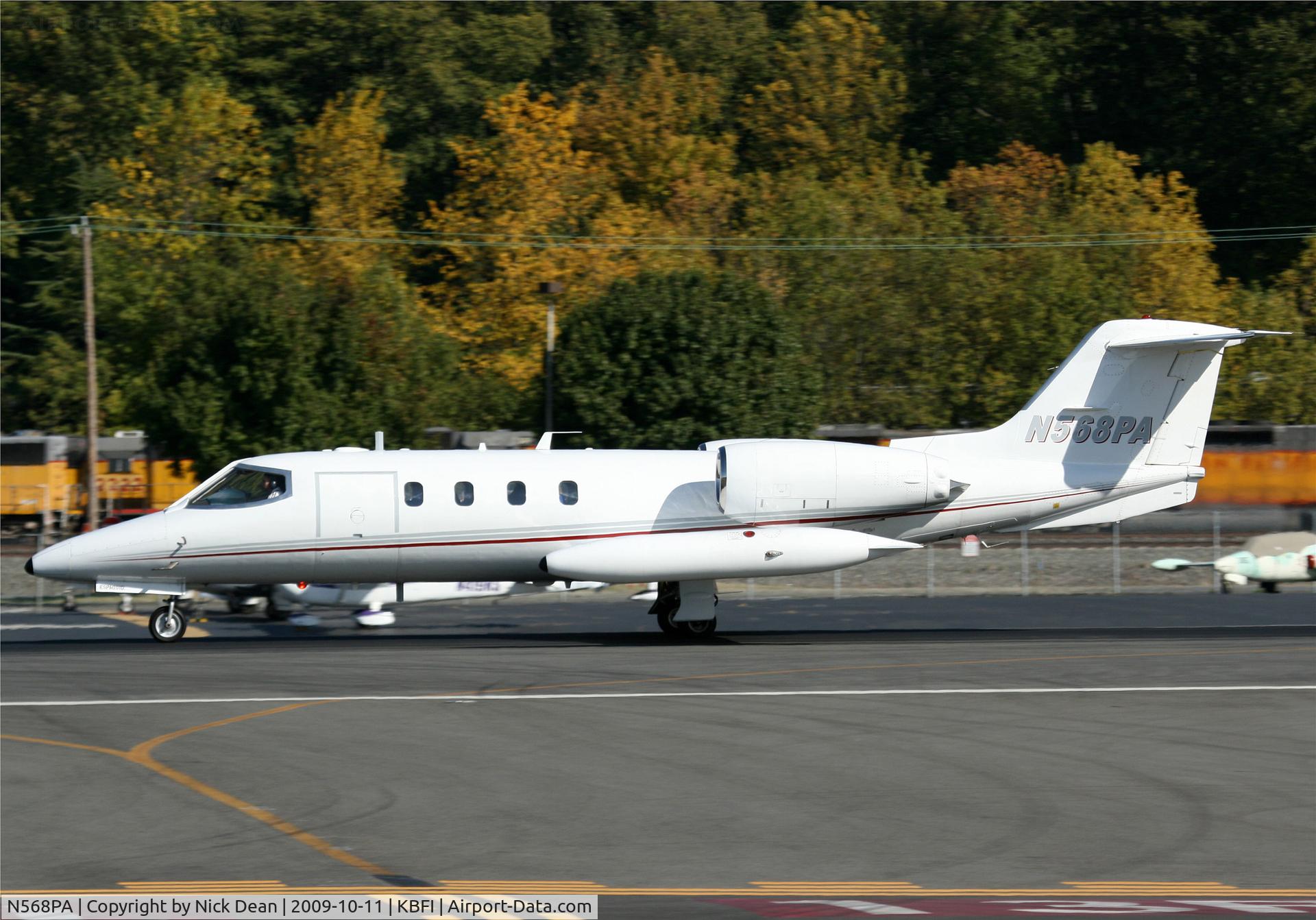 N568PA, 1978 Gates Learjet Corp. 35A C/N 205, KBFI