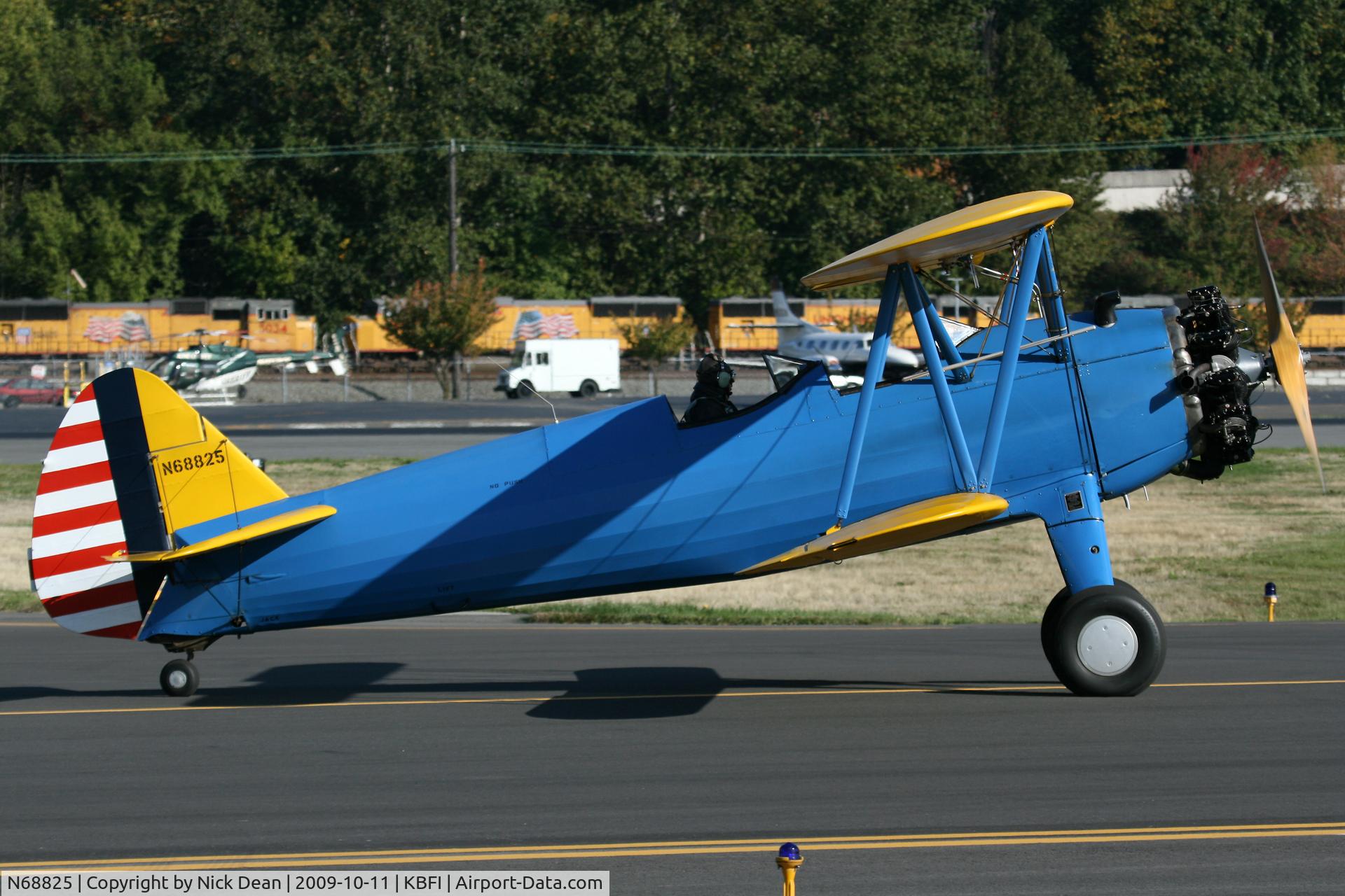 N68825, Boeing A75N1(PT17) C/N 75-5708, KBFI