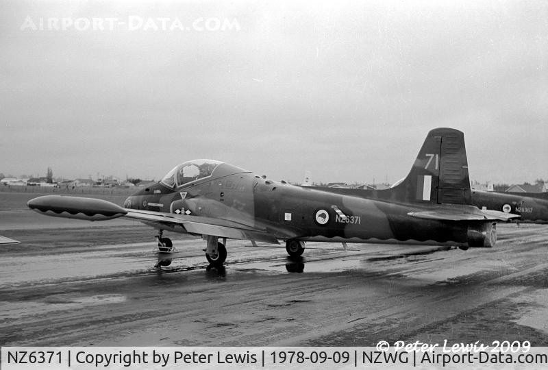 NZ6371, 1973 BAC 167 Strikemaster Mk.88 C/N 341, 14 Squadron based at Ohakea
