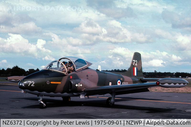 NZ6372, 1973 BAC 167 Strikemaster Mk.88 C/N 342, 14 Squadron based at Ohakea
