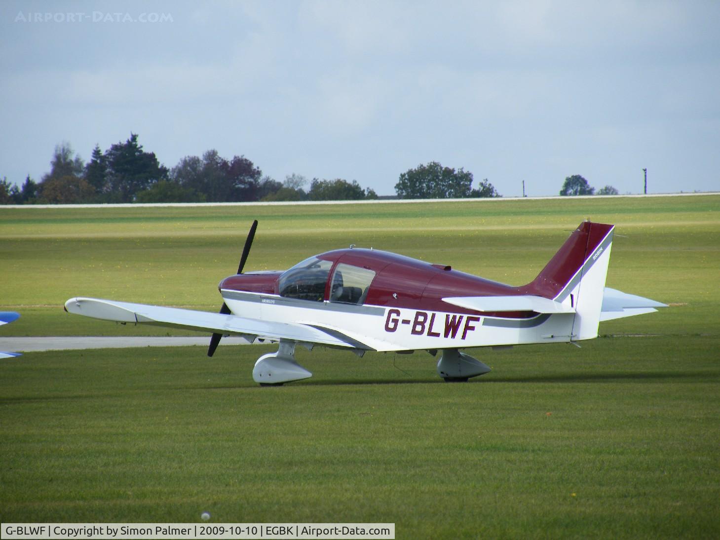 G-BLWF, 1973 Robin HR-100-210 Safari C/N 183, Robin HR100 visiting Sywell