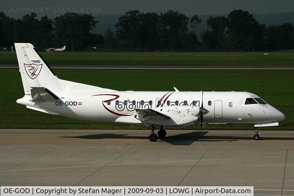 OE-GOD, 1989 Saab SF340A C/N 340A-153, Robin Hood