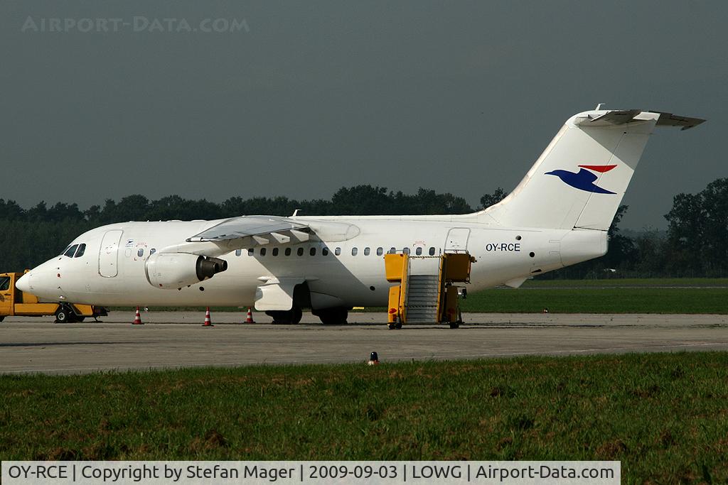 OY-RCE, 1993 British Aerospace Avro 146-RJ85 C/N E.2233, Atlantic Airways RJ85