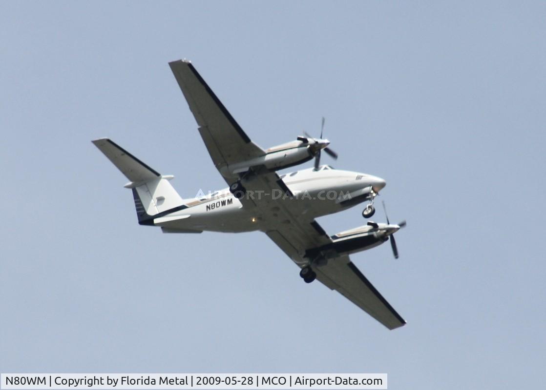N80WM, Beech 200 C/N BB-863, Beech 200