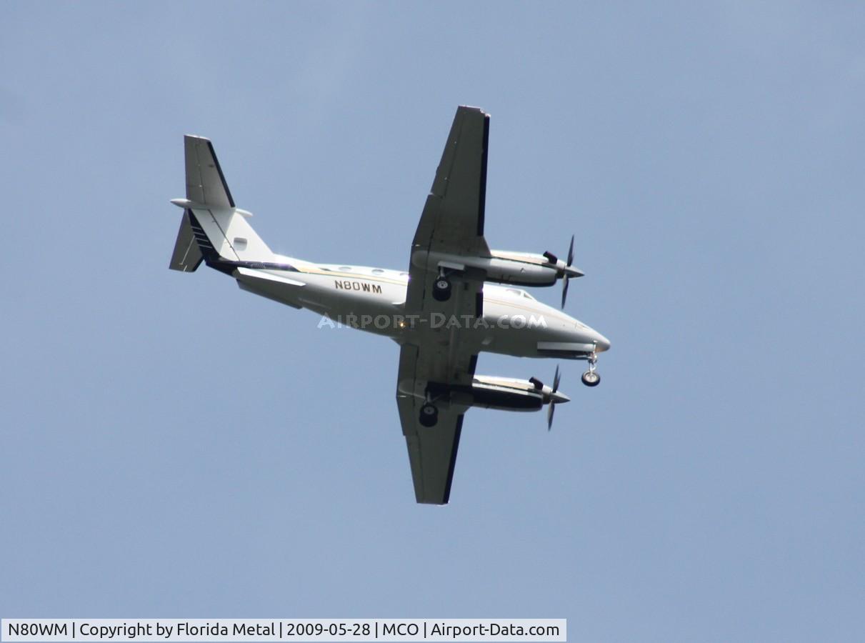 N80WM, Beech 200 C/N BB-863, Beech 200