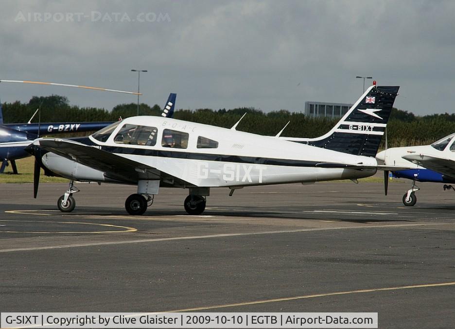 G-SIXT, 1988 Piper PA-28-161 Cherokee Warrior II C/N 2816056, Ex: N9141H > G-BSSX > G-SIXT - Originally owned to, Airpart Supply Ltd in September 1990 as G-BSSX currently with, Airways Aero Associations since February 2008 as G-SIXT. With Booker Aircraft Leasing Ltd since January 2012.