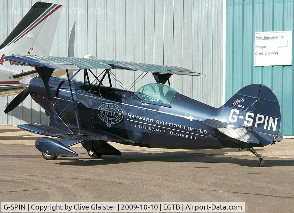 G-SPIN, 1977 Aerotek Pitts S-2A Special C/N 2110, Ex: N5CQ