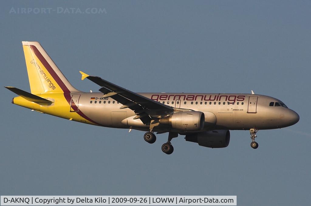 D-AKNQ, 2000 Airbus A319-112 C/N 1170, GERMANWINGS  A319