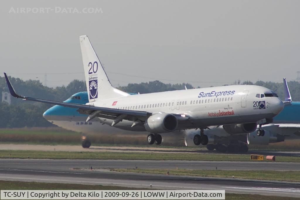 TC-SUY, 2001 Boeing 737-86N C/N 30806, Sunexpress  Boeing 737