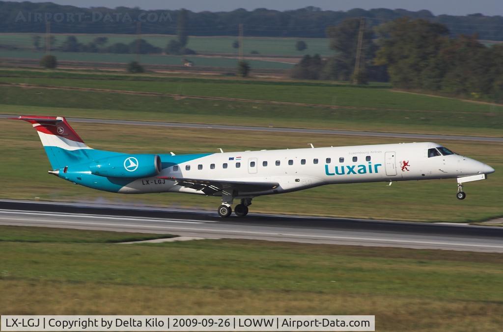 LX-LGJ, 2001 Embraer EMB-145LU (ERJ-145LU) C/N 145395, LUXAIR