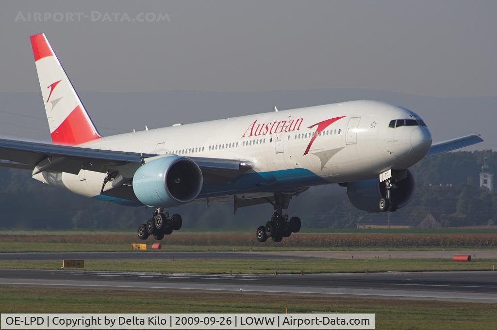 OE-LPD, 2006 Boeing 777-2Z9/ER C/N 35960, AUSTRIAN AIRLINES