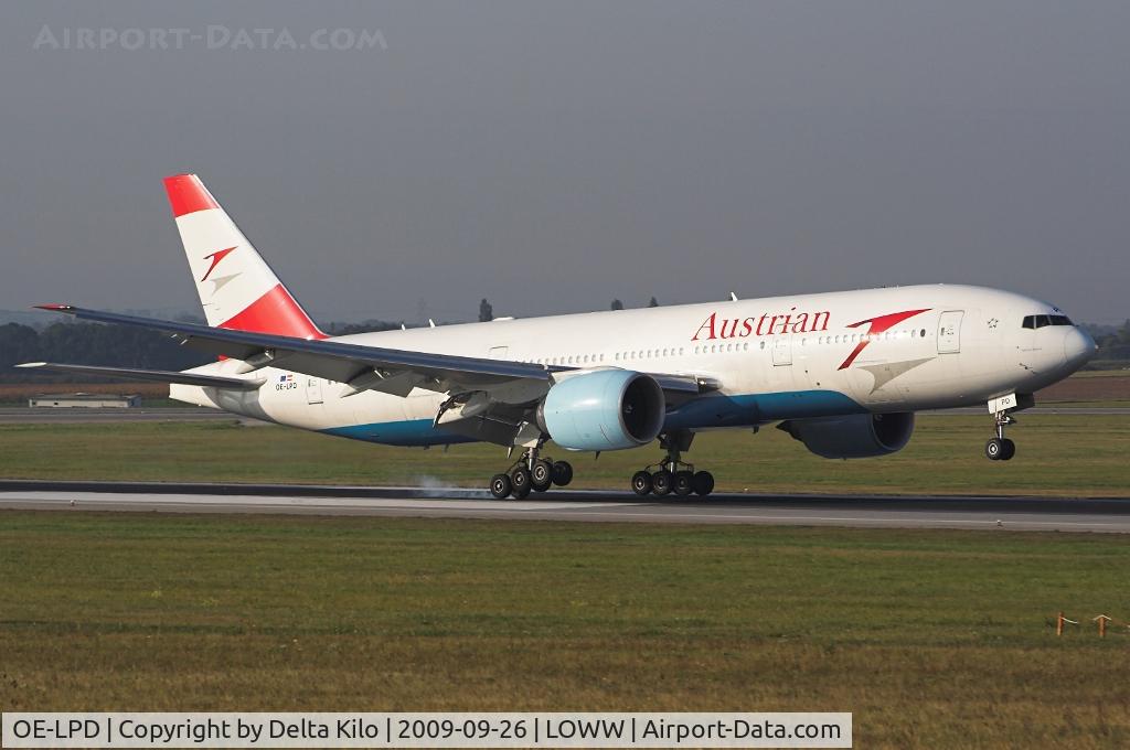 OE-LPD, 2006 Boeing 777-2Z9/ER C/N 35960, AUSTRIAN AIRLINES