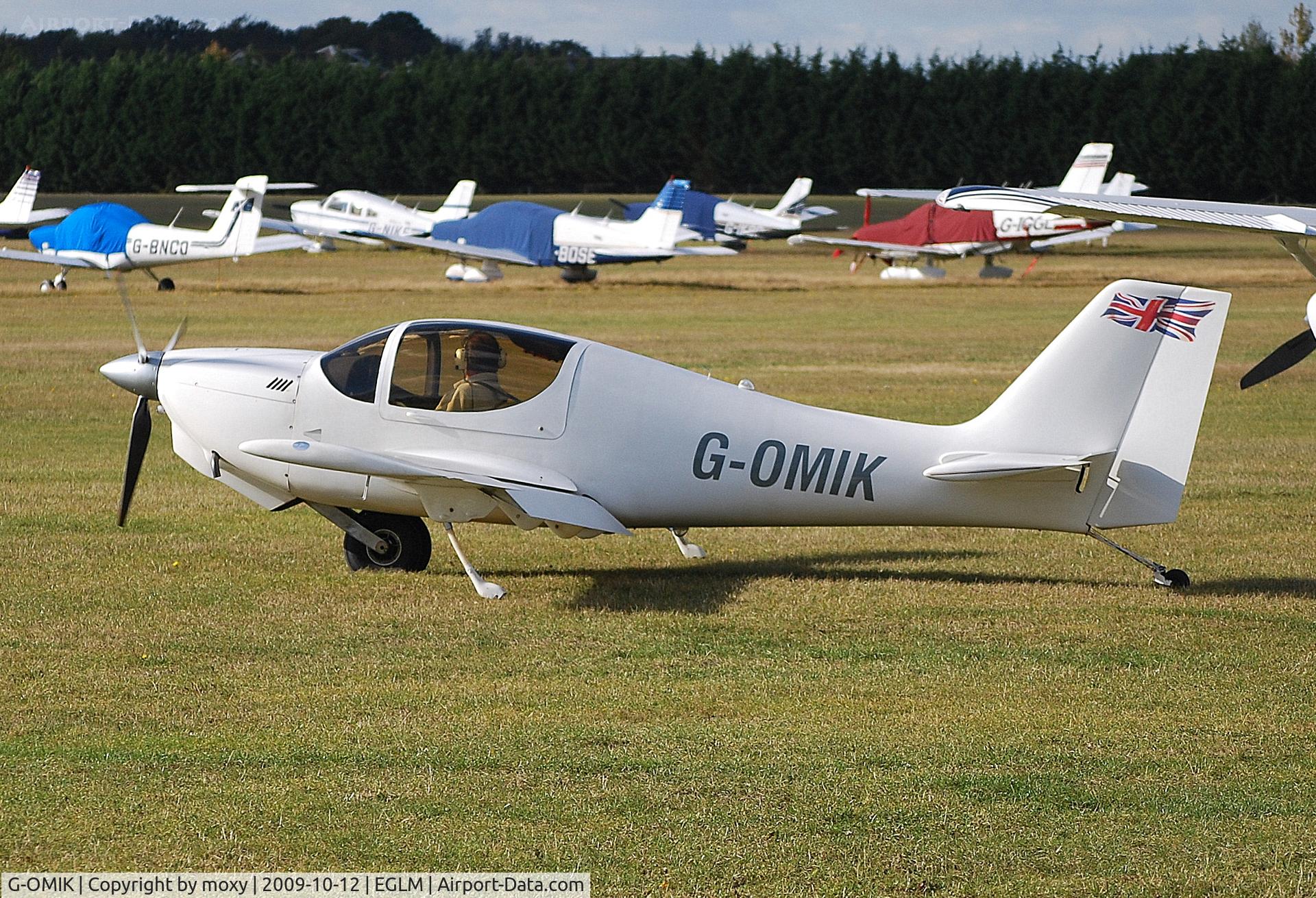 G-OMIK, 2001 Europa Monowheel C/N PFA 247-12991, Europa Mono Wheel based at White Waltham