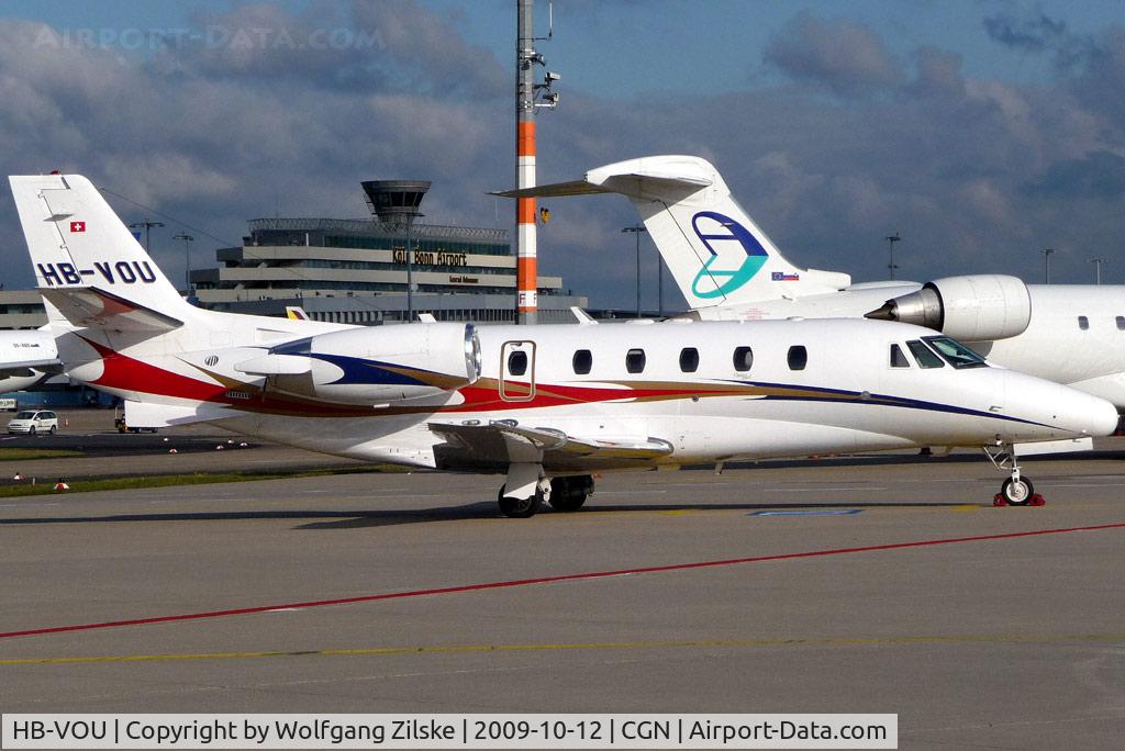 HB-VOU, 2000 Cessna 560XL Citation Excel C/N 560-5070, visitor
