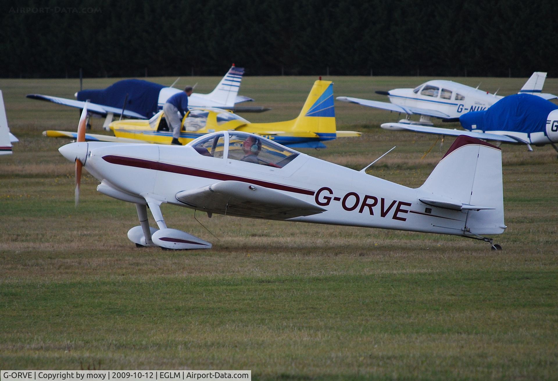 G-ORVE, 1994 Vans RV-6 C/N 21710, VANS RV-6 visiting White Waltham