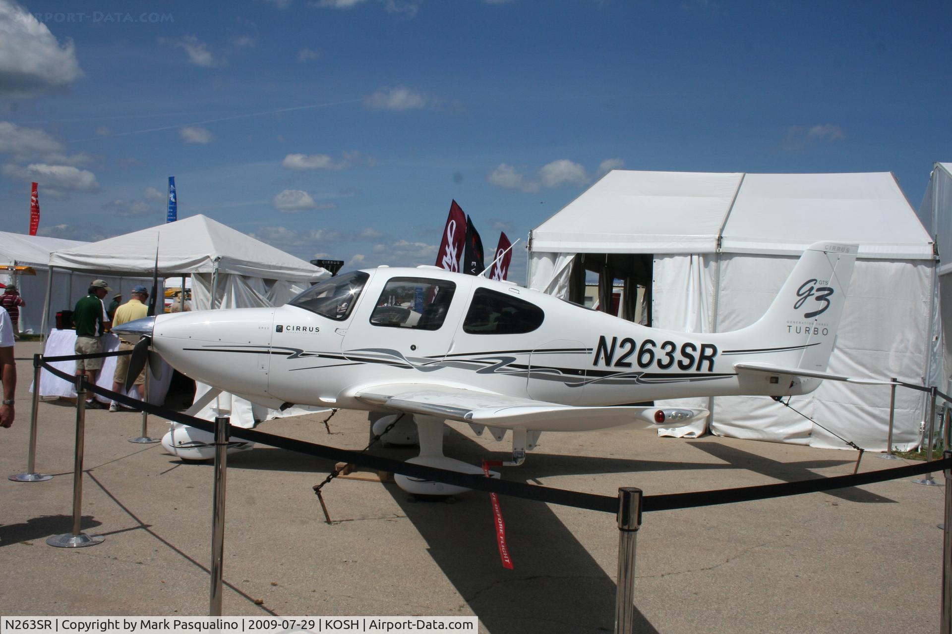 N263SR, 2007 Cirrus SR22 C/N 2512, SR22