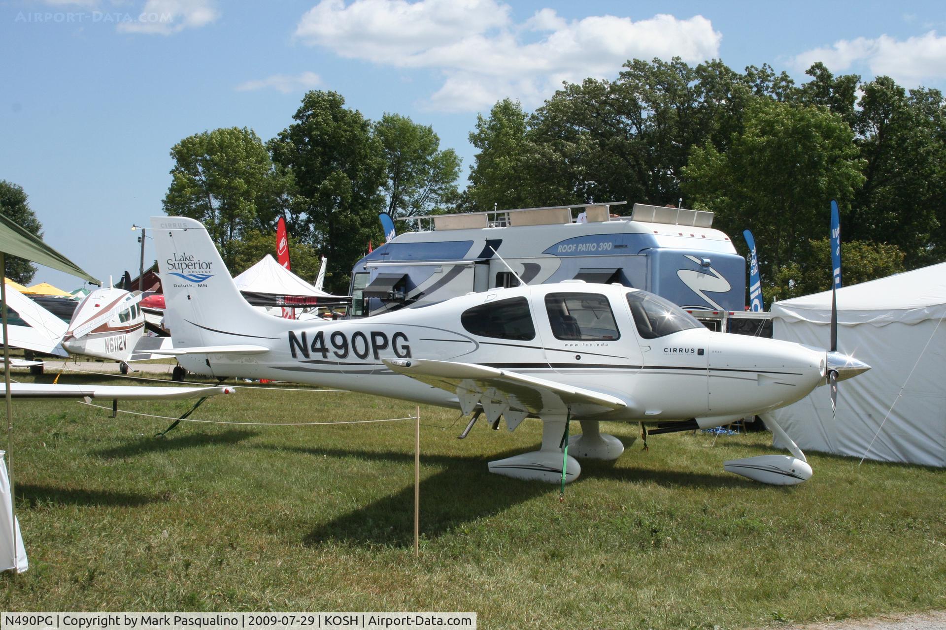 N490PG, 2008 Cirrus SR20 C/N 1971, SR20