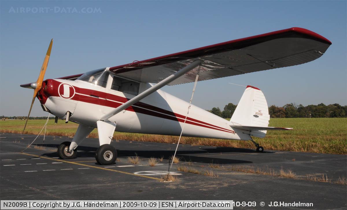 N2009B, 1948 Luscombe 8A C/N 6436, at Easton MD airport
