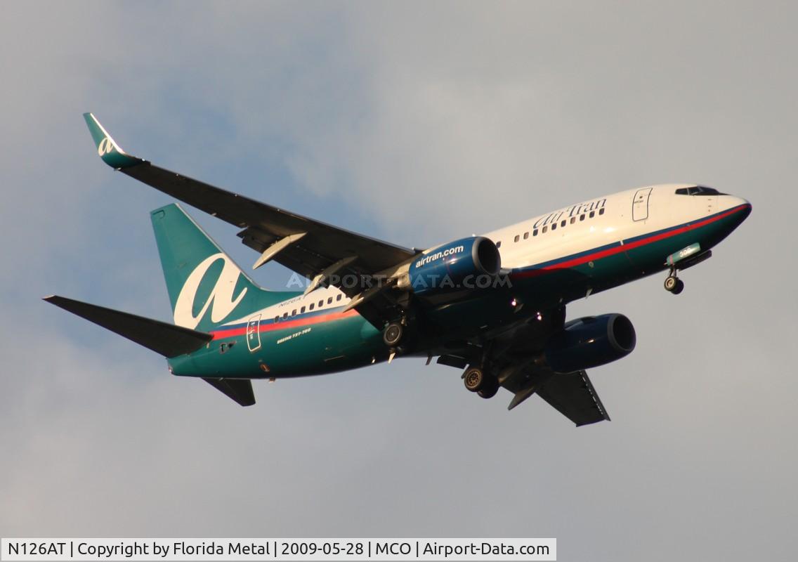 N126AT, 2004 Boeing 737-76N C/N 32679, Air Tran 737-700