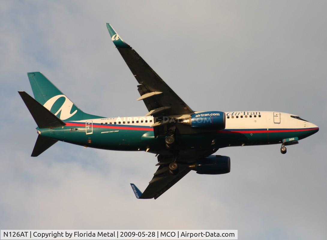 N126AT, 2004 Boeing 737-76N C/N 32679, Air Tran 737-700