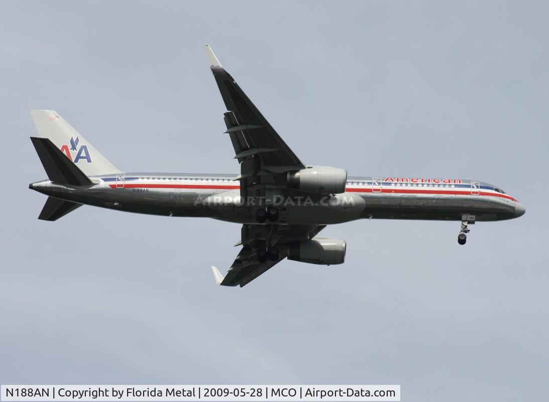 N188AN, 2001 Boeing 757-223 C/N 32382, American 757-200