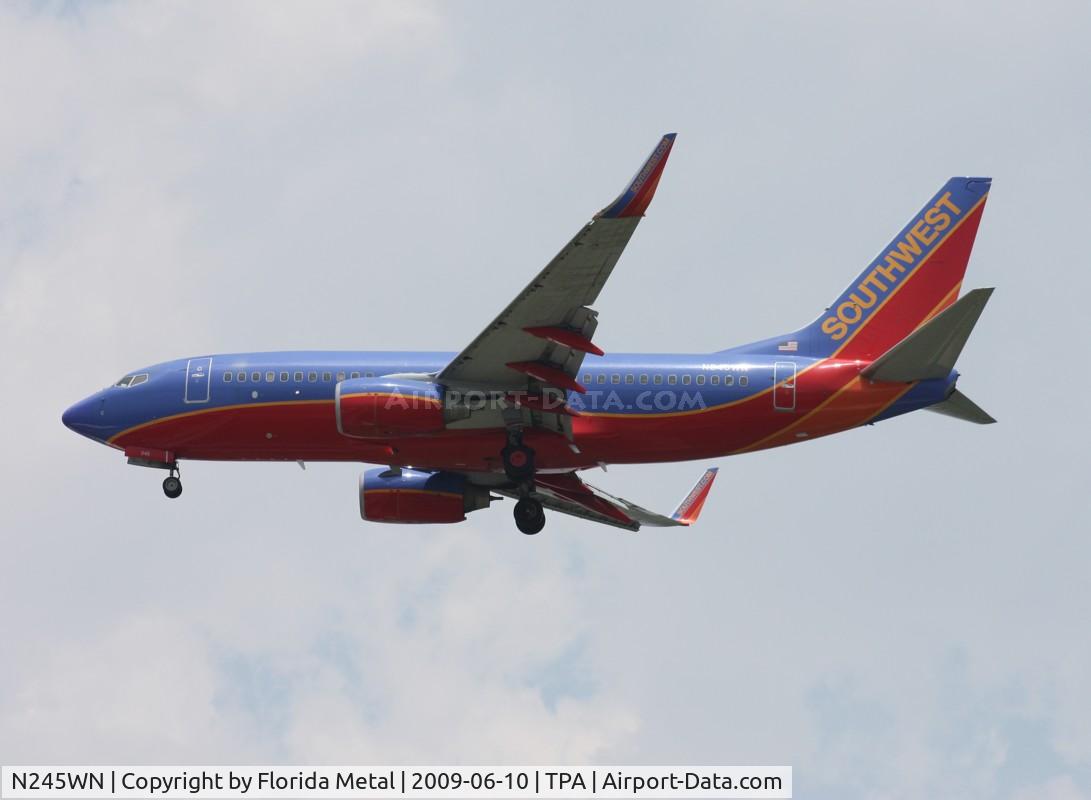N245WN, 2006 Boeing 737-7H4 C/N 32506, Southwest 737-700