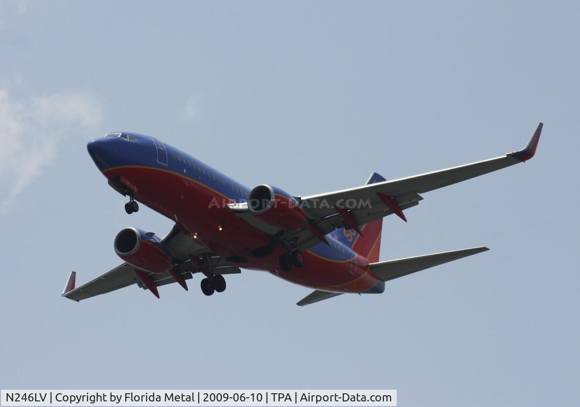 N246LV, 2006 Boeing 737-7H4 C/N 32507, Southwest 737-700