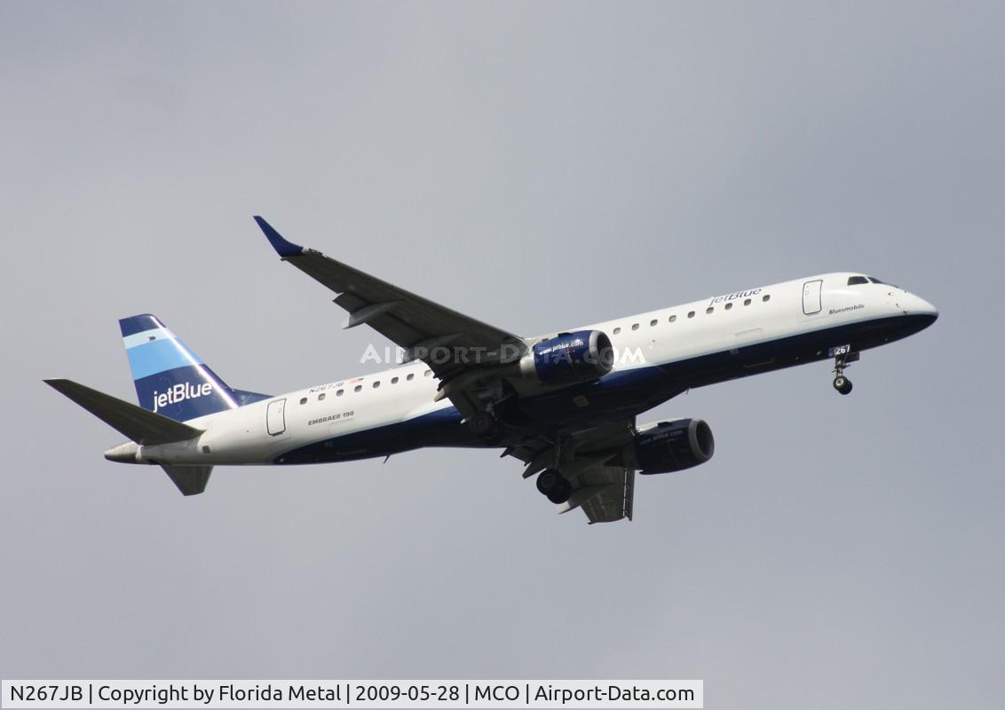 N267JB, 2007 Embraer 190AR (ERJ-190-100IGW) C/N 19000065, Jet Blue E190
