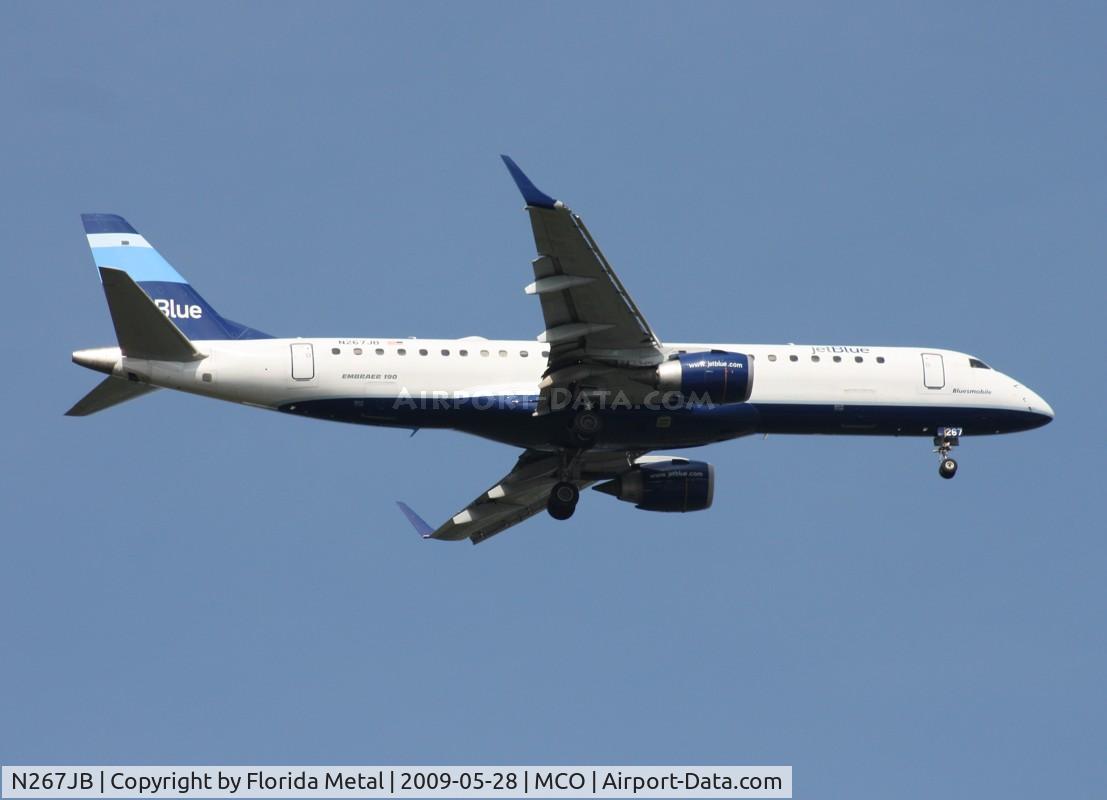 N267JB, 2007 Embraer 190AR (ERJ-190-100IGW) C/N 19000065, Jet Blue E190