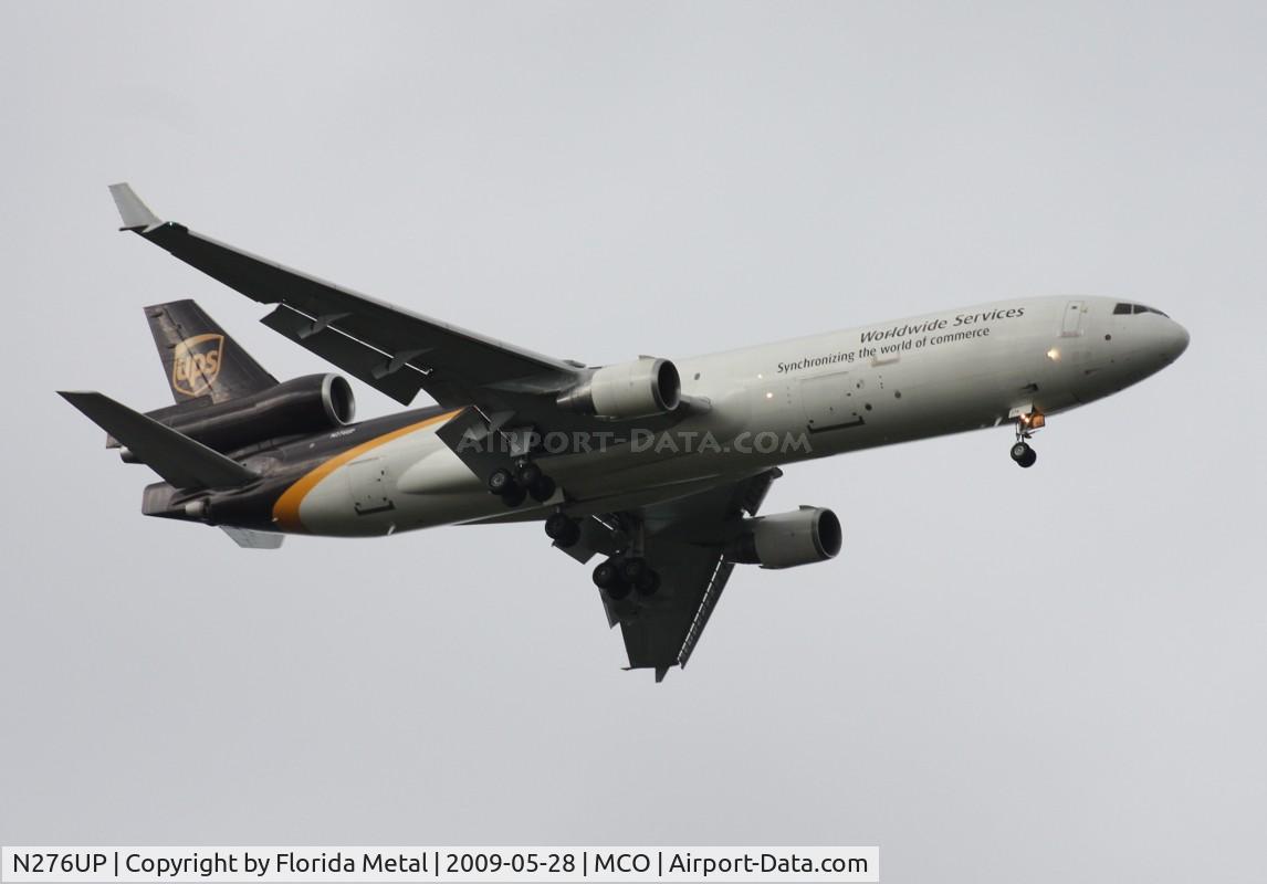 N276UP, 1996 McDonnell Douglas MD-11F C/N 48579, UPS MD-11