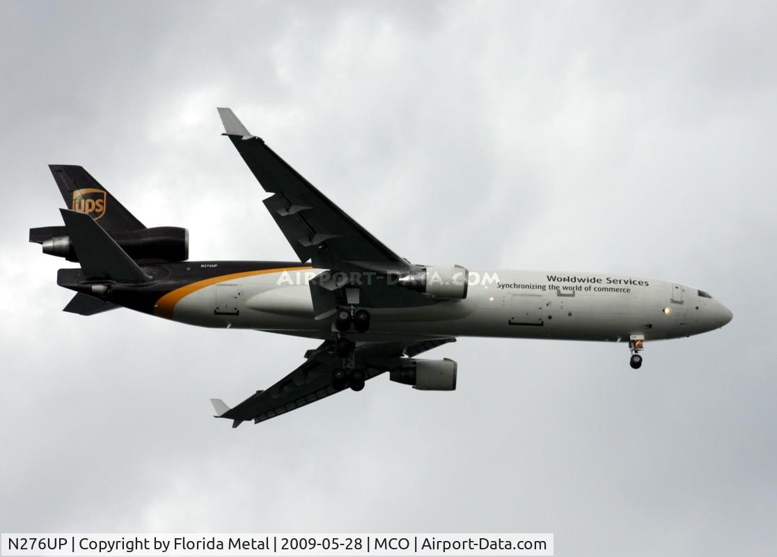 N276UP, 1996 McDonnell Douglas MD-11F C/N 48579, UPS MD-11