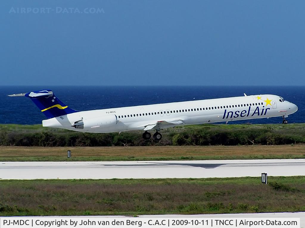 PJ-MDC, 1988 McDonnell Douglas MD-82 (DC-9-82) C/N 49434, Insel Air MD-82 PJ-MDC (49434/1446) @ TNCC / CUR