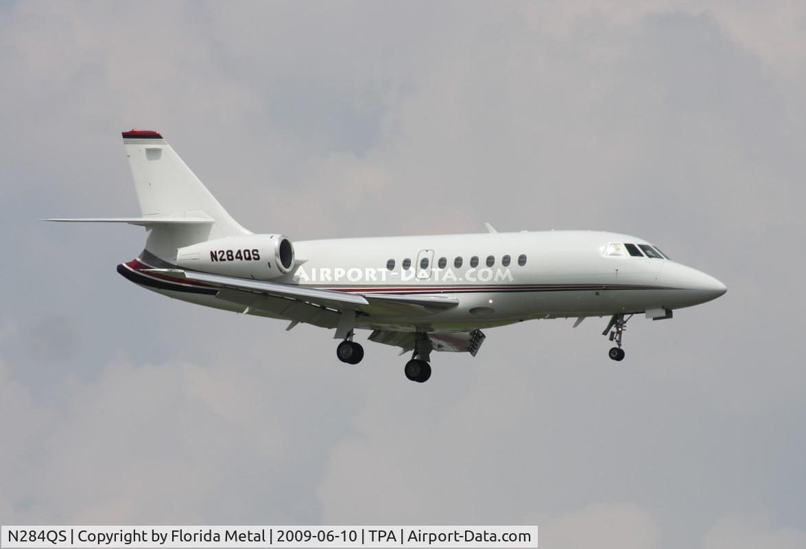 N284QS, 2002 Dassault Falcon 2000 C/N 185, Net Jets Falcon 2000