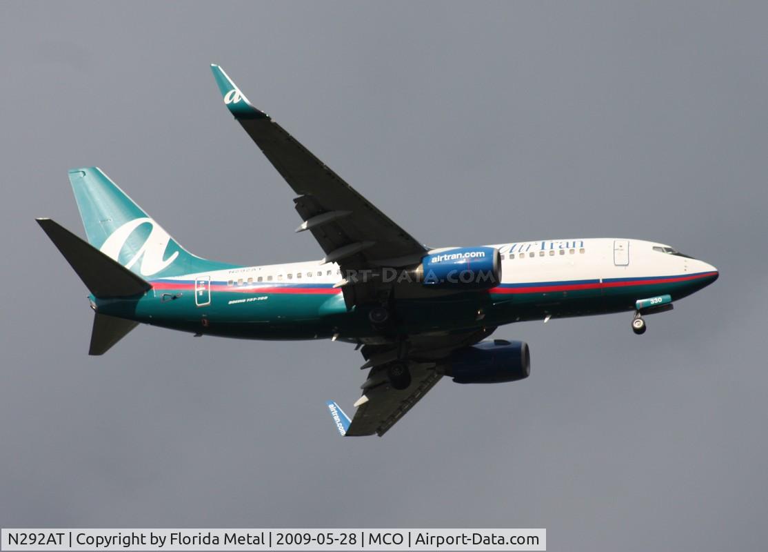 N292AT, 2006 Boeing 737-7BD C/N 33926, Air Tran 737-700
