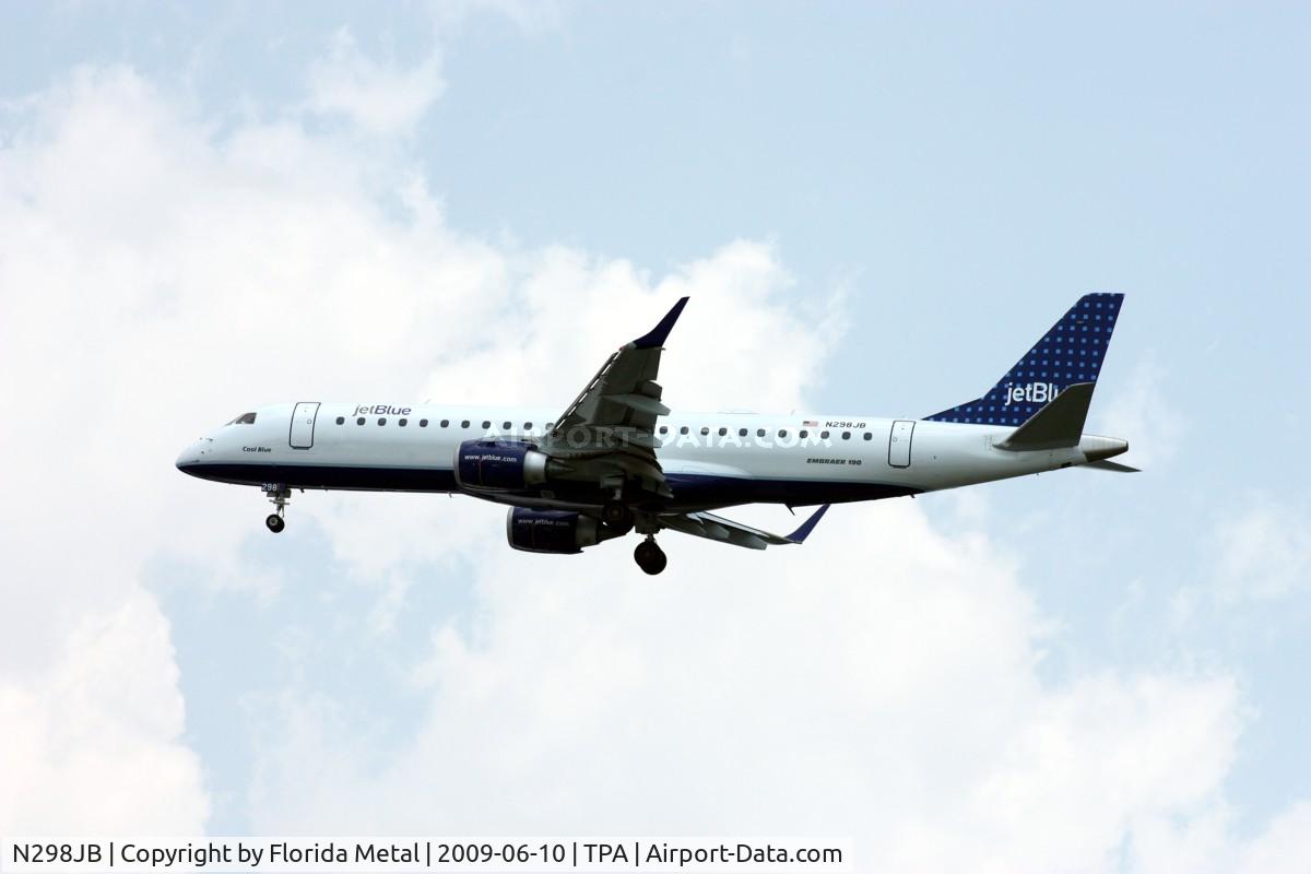 N298JB, 2009 Embraer 190AR (ERJ-190-100IGW) C/N 19000249, Jet Blue E190