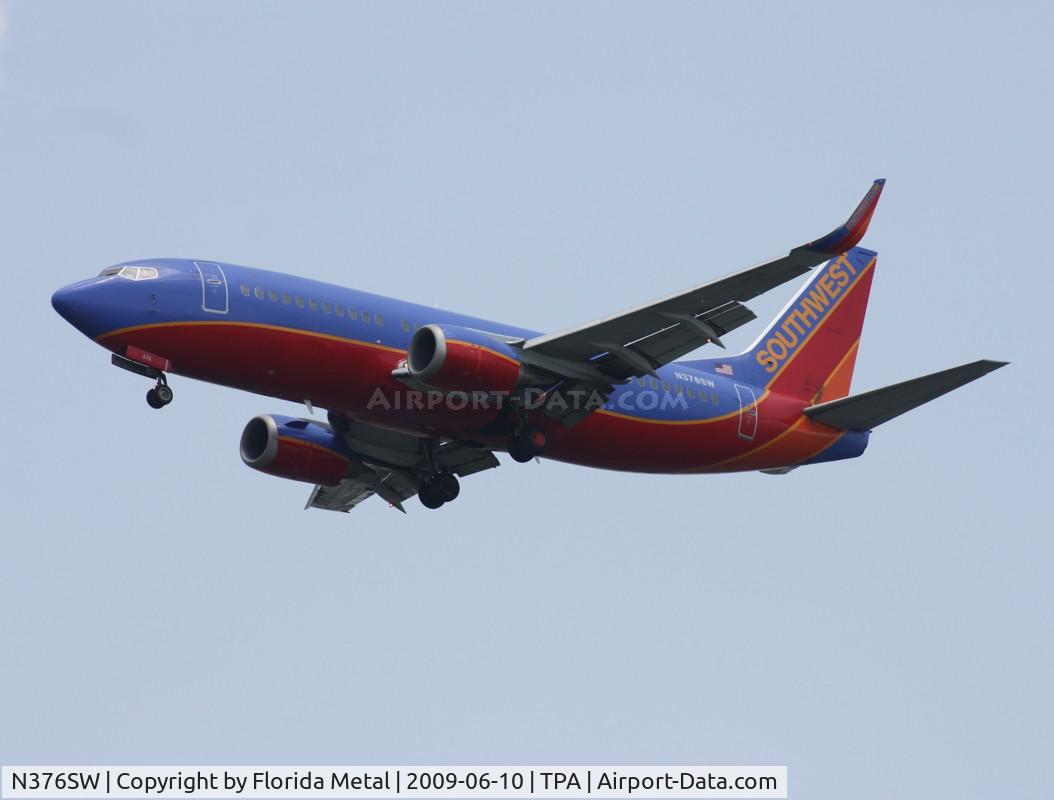 N376SW, 1994 Boeing 737-3H4 C/N 26584, Southwest 737-300