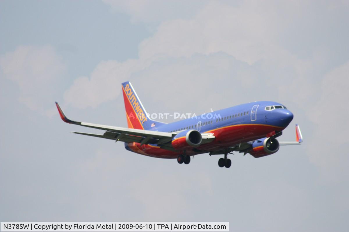 N378SW, 1994 Boeing 737-3H4 C/N 26585, Southwest 737-300