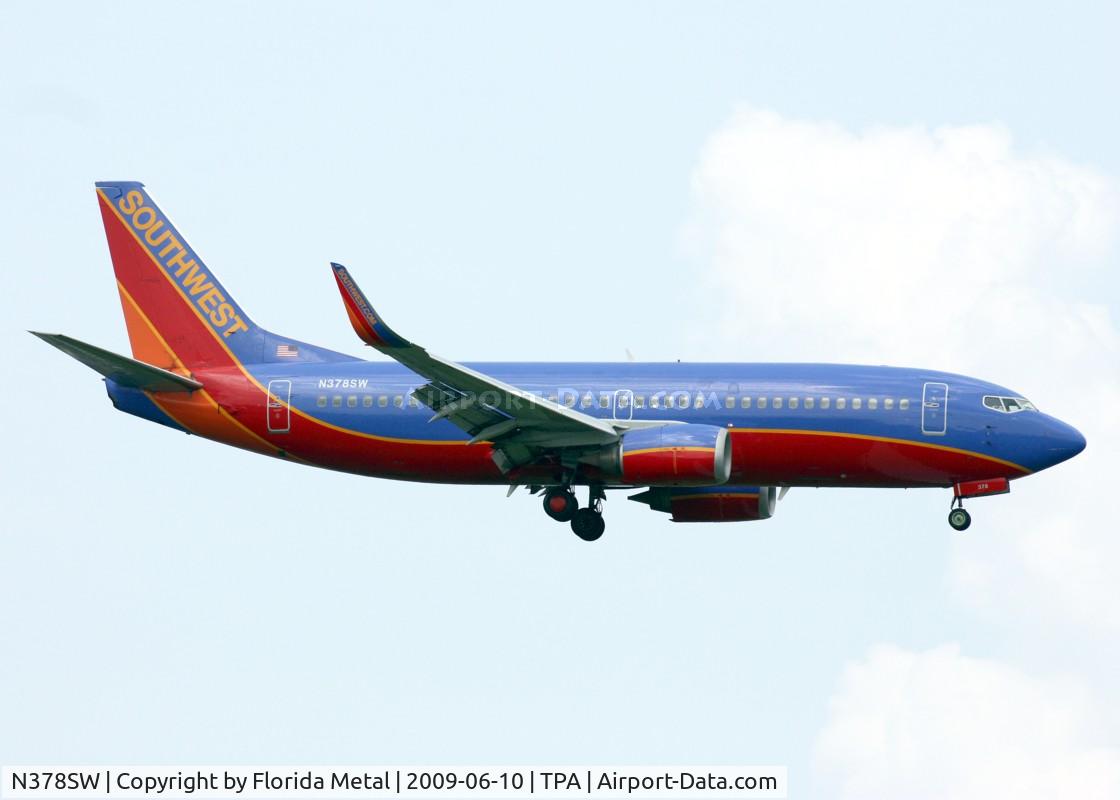 N378SW, 1994 Boeing 737-3H4 C/N 26585, Southwest 737-300