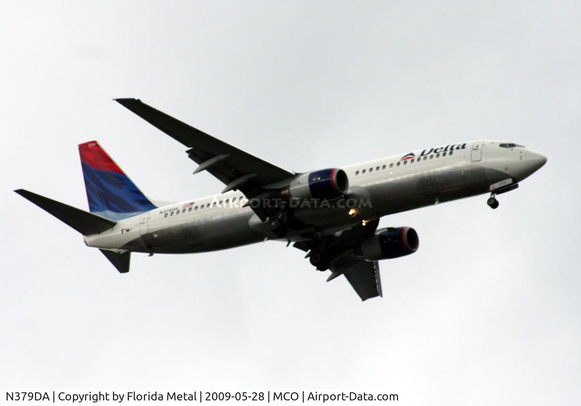 N379DA, 1999 Boeing 737-832 C/N 30349, Delta 737-800