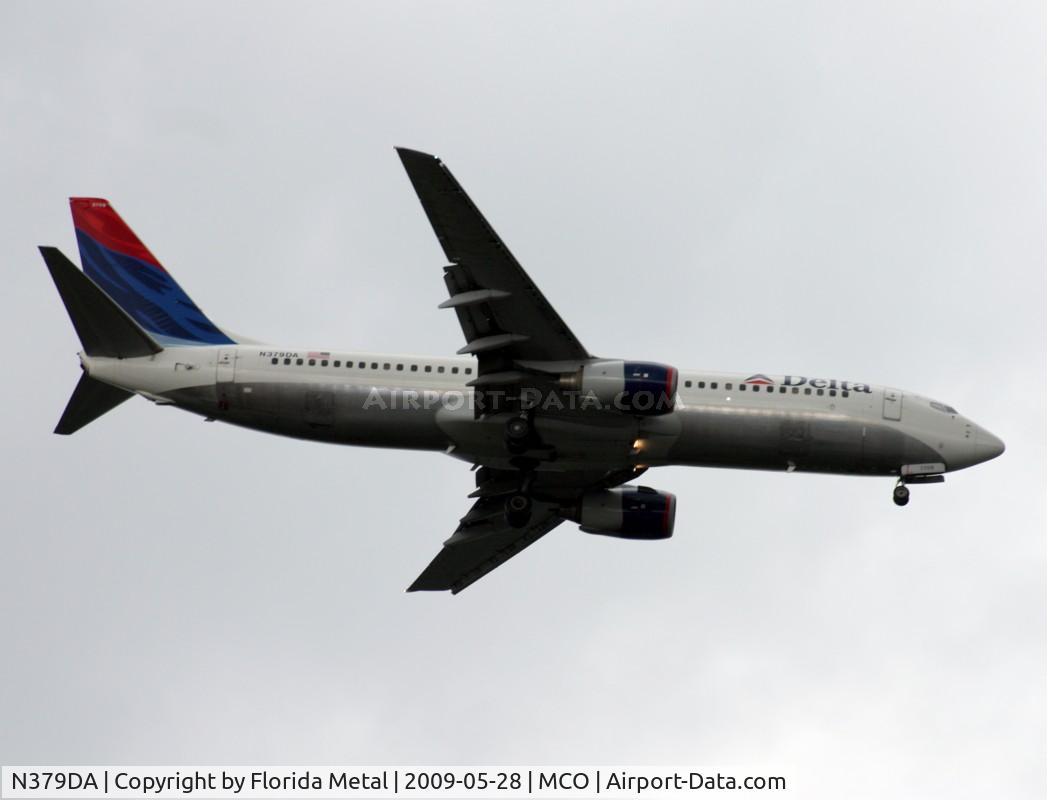 N379DA, 1999 Boeing 737-832 C/N 30349, Delta 737-800
