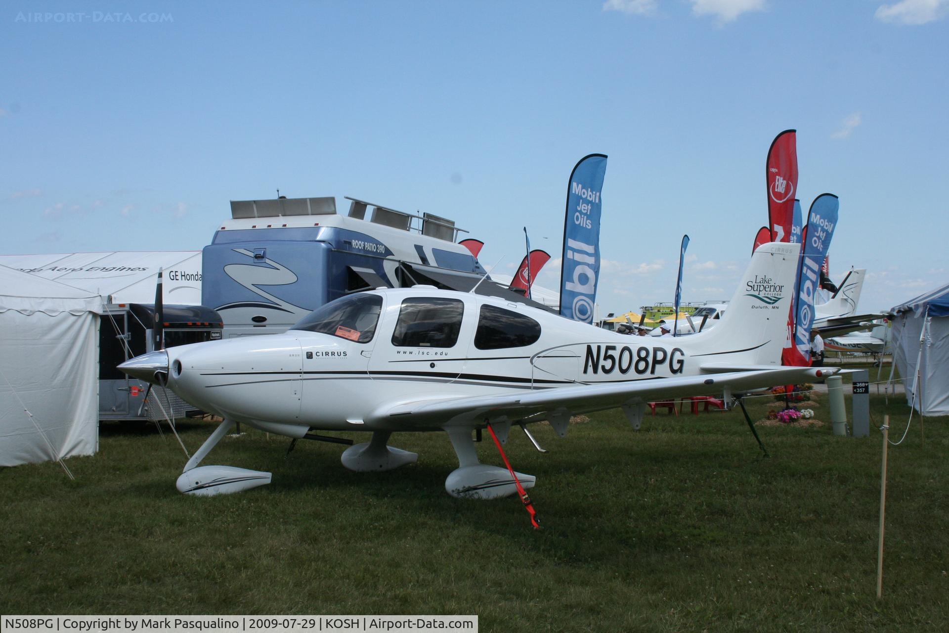 N508PG, 2008 Cirrus SR20 C/N 1978, SR20