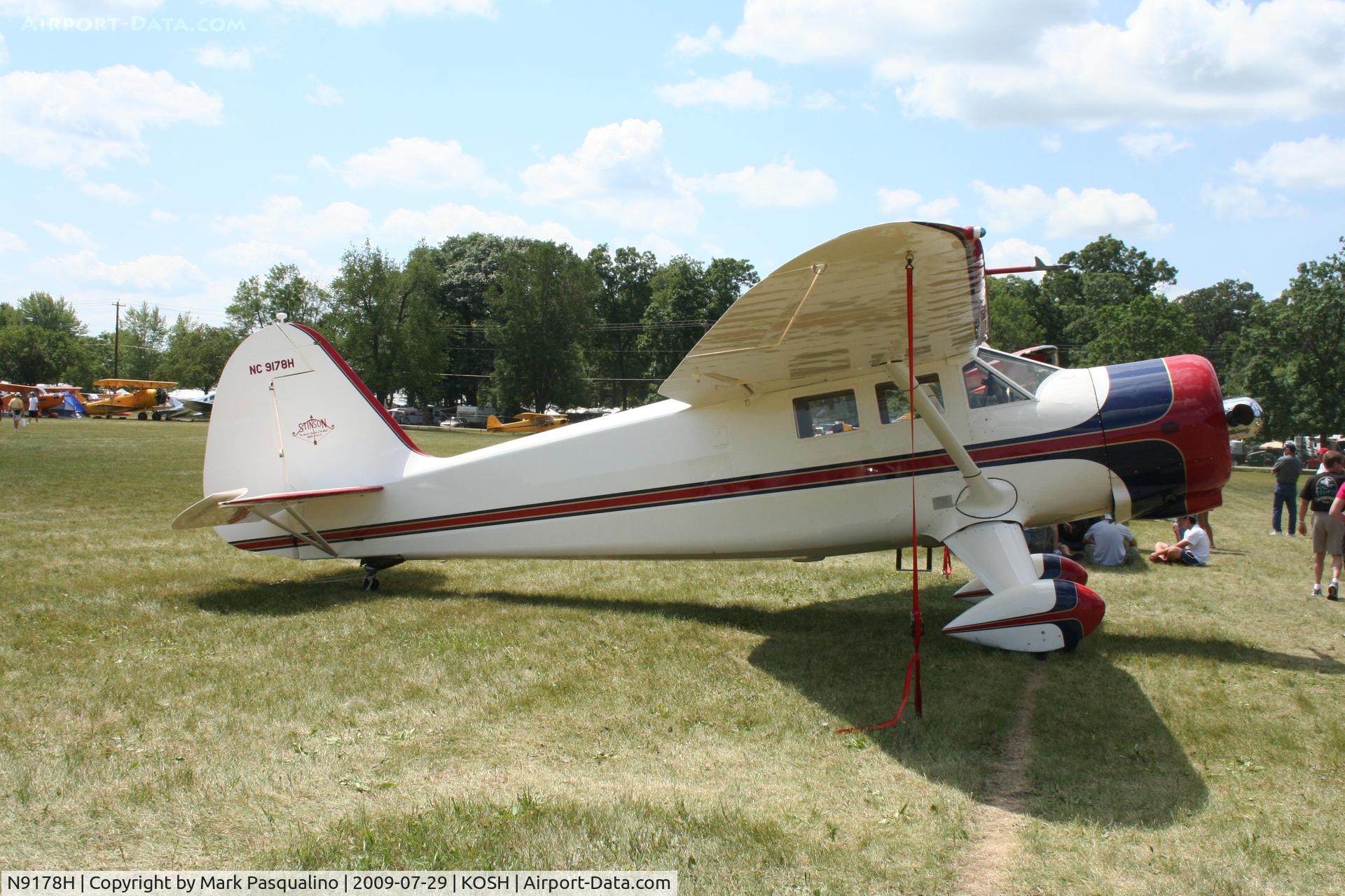 N9178H, 1943 Stinson V77 Reliant C/N 77-186, Stinson V77