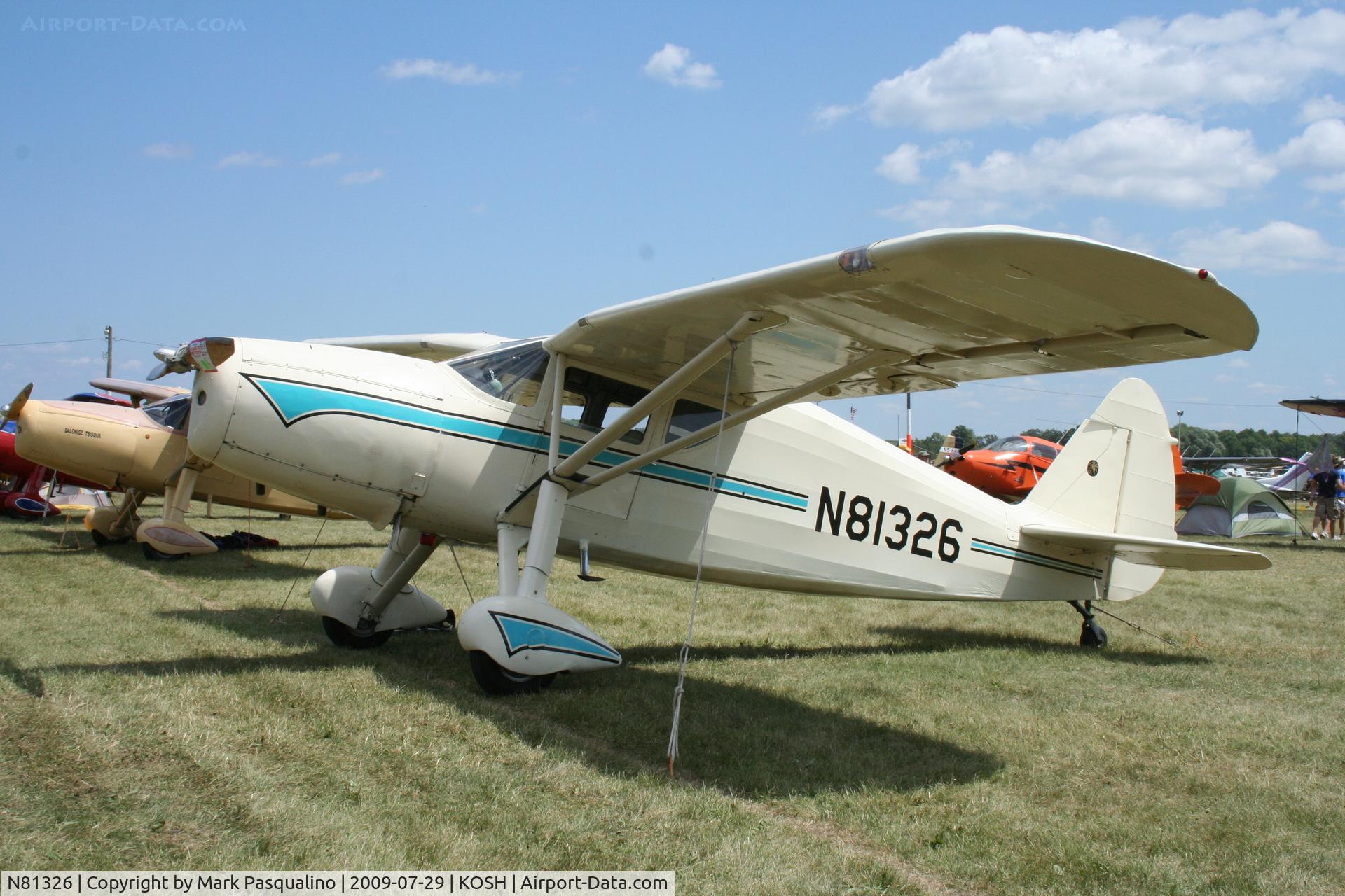 N81326, 1946 Fairchild 24R-46 C/N R46226, Fairchild 24R-46