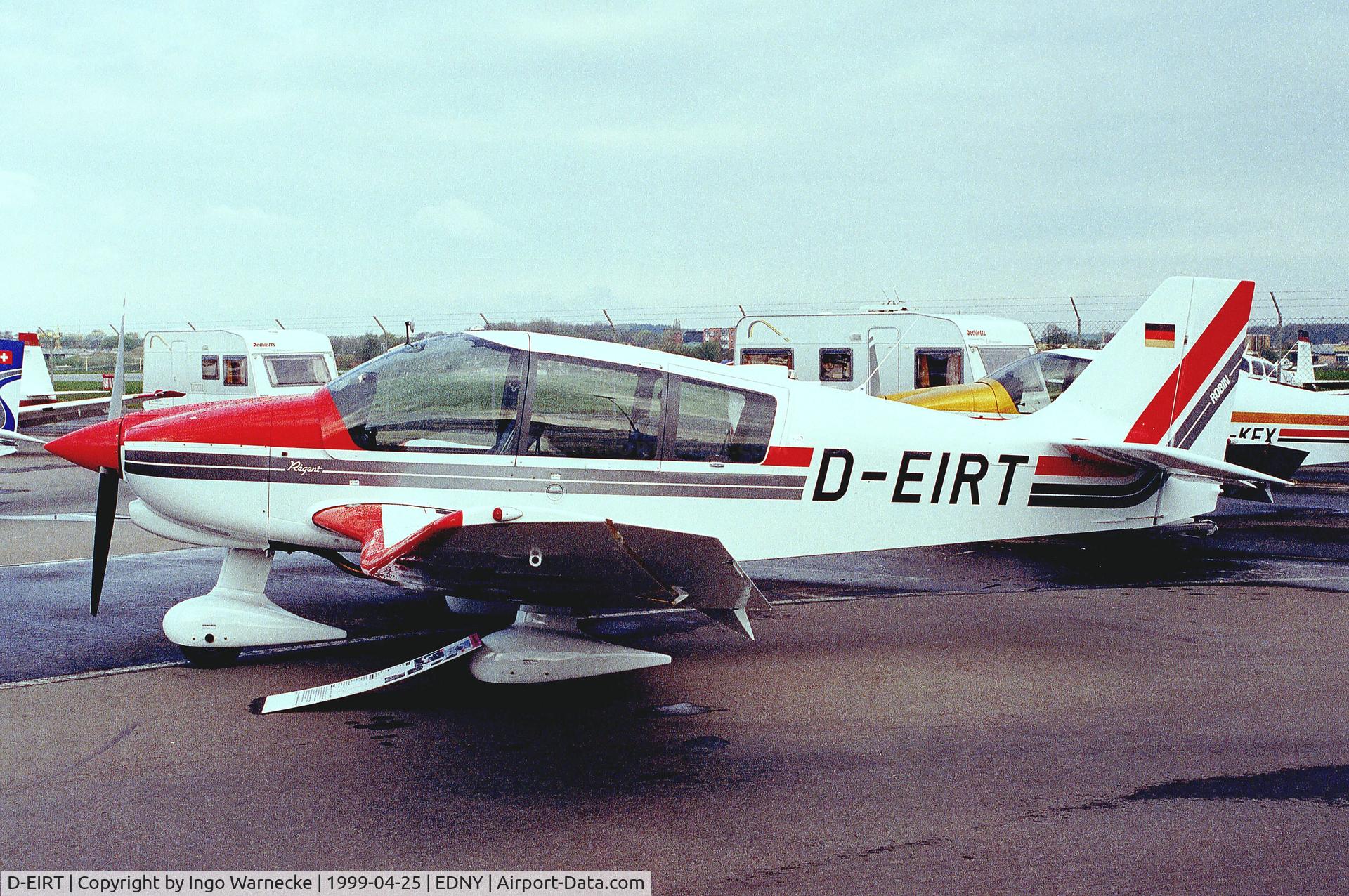 D-EIRT, Robin DR-400-180 Regent C/N 2412, Robin DR.400-180 Regent at the Aero 1999, Friedrichshafen