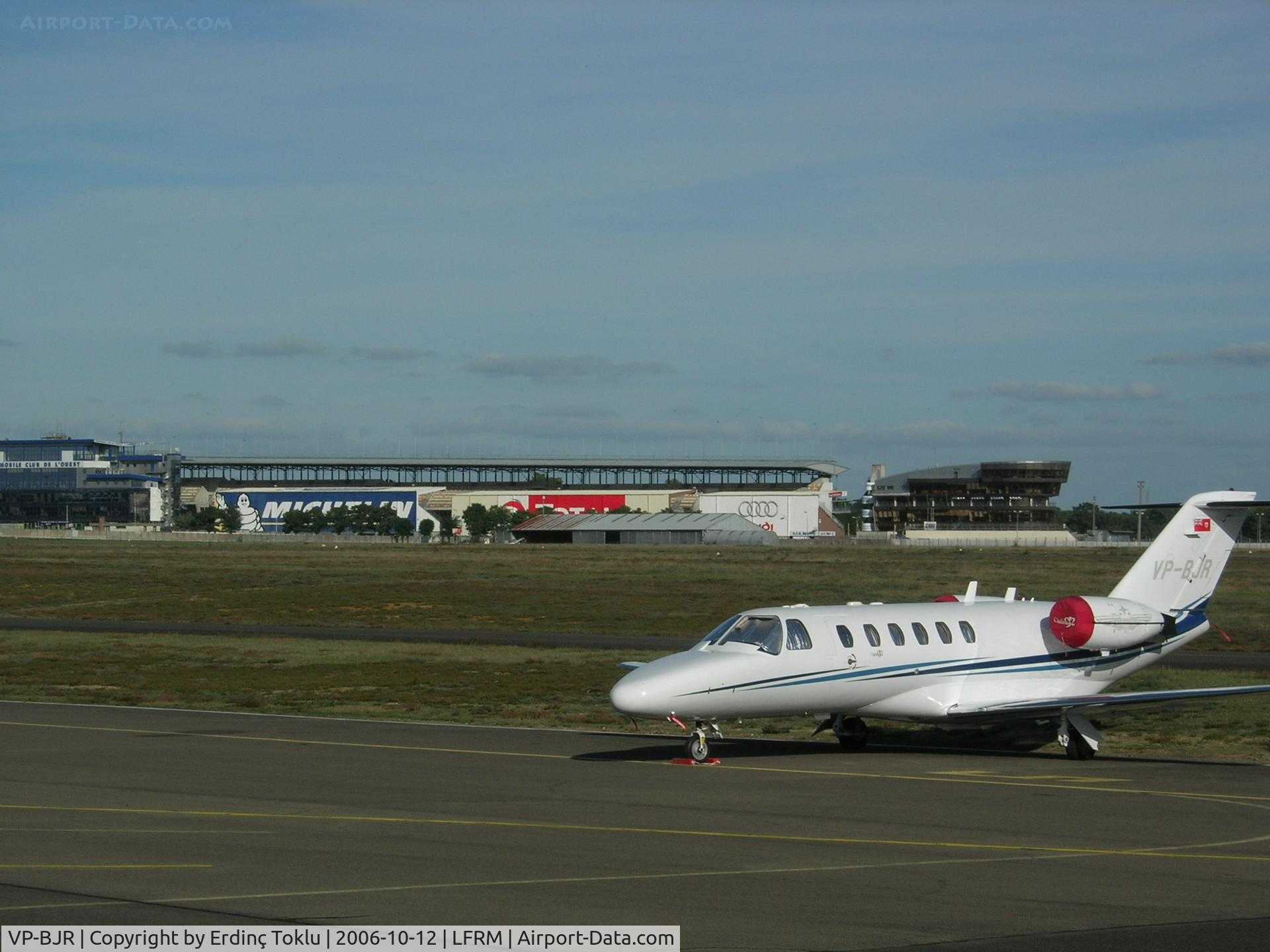 VP-BJR, 2003 Cessna 525A CitationJet CJ2 C/N 525A-0147, Seen at Le Mans